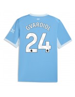 Manchester City Josko Gvardiol #24 Domácí Dres 2026-27 Krátký Rukáv